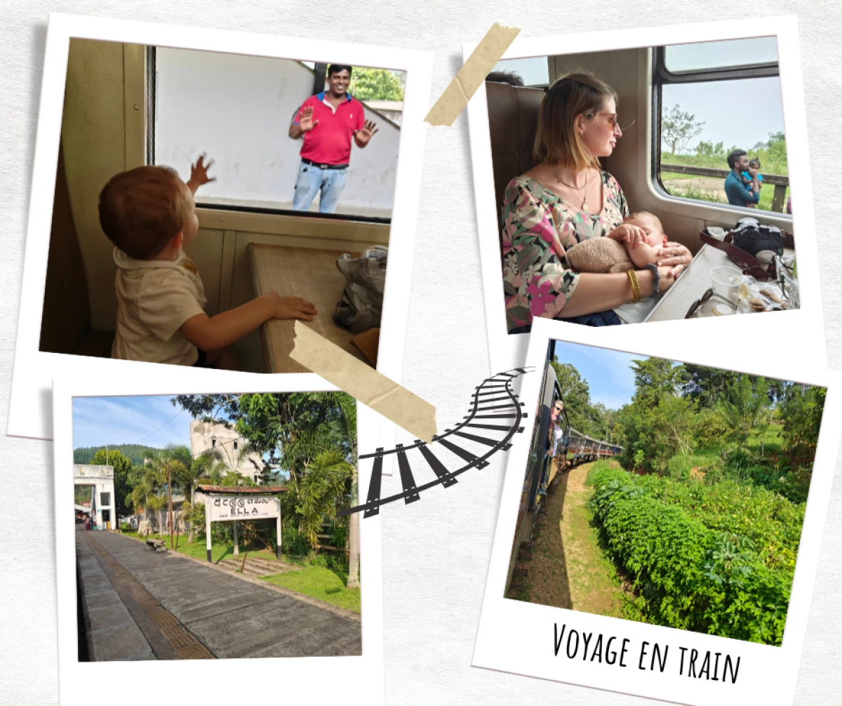 Voyage en train Sri Lanka