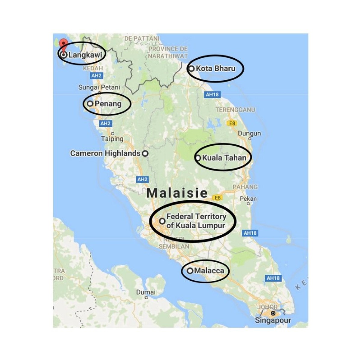 malaisie-carte