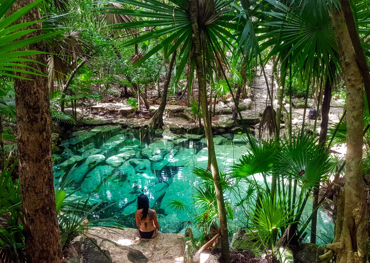 cenote azul